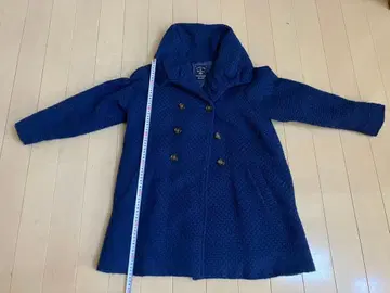 차오패닉 네이비 블루 더블 브레스트 코트 파랑