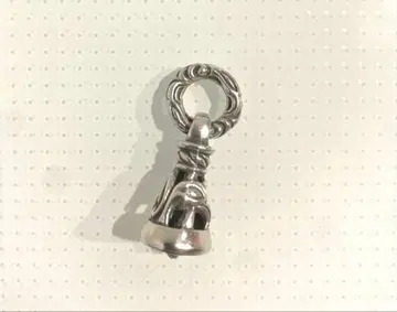 벨 목걸이 펜던트 탑 실버