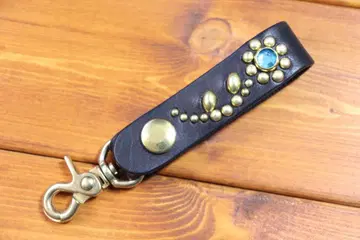 플라워 스터드 벨트 키링