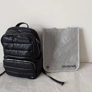 lululemon 블랙 백팩샵 백 덤 포함