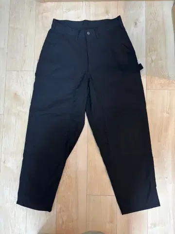 BEAMS 블랙 카고 팬츠 S