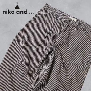 J426@ niko and - 히코리 와이드 이지 팬츠