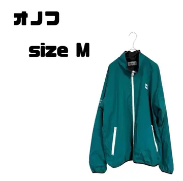 새상품급 온오프 골프 윈드브레이커 라이트 블루그린 x 화이트 ( M )