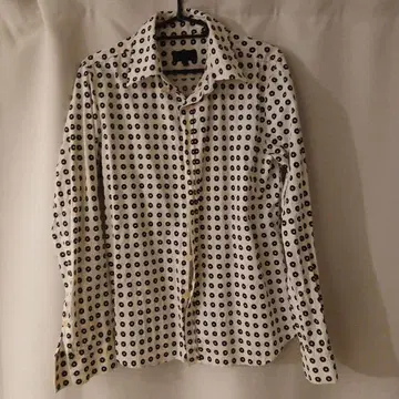 A.P.C. 도트 무늬 긴팔 셔츠