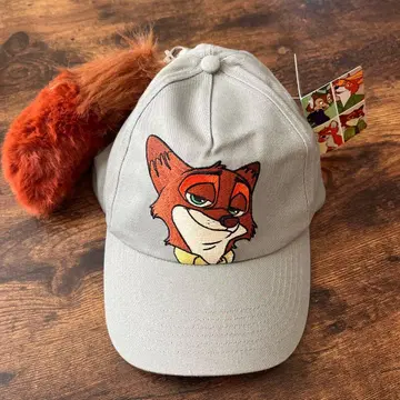 새상품, 택 포함! 디즈니 닉 캡 꼬리 주토피아