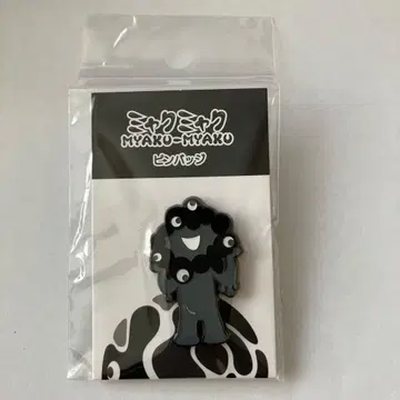[새상품 미개봉] 오사카 간사이 만박 블랙 미야쿠미야쿠 핀 배지 A