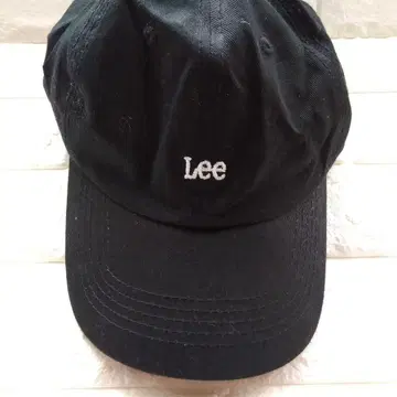 Lee, M 사이즈 캡 블랙 컬러
