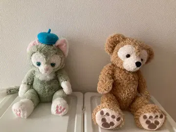 더피와 젤라토니 봉제 인형 세트 디즈니씨 구매품