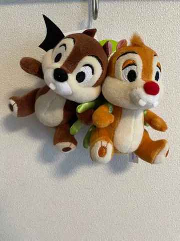 칩 앤 데일 인형 배지 2개 세트 디즈니 할로윈 2025