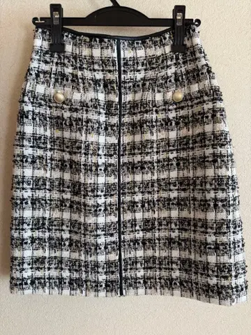 아푸와이저 리셰 트위드 미니 스커트