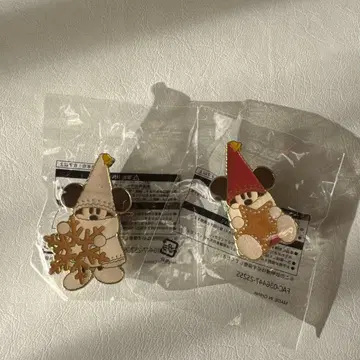 디즈니 2025 릴린린 핀 배지 [ 2개 세트 ]