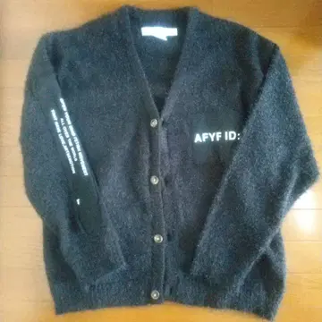 AFYF 가디건 블랙