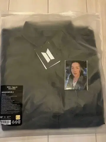 suga agustd d-day 오버 사이즈 셔츠 L 사이즈