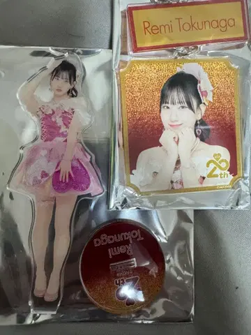 토쿠나가 레이미 2종 세트 아크릴 스탠드상 & 2연 아크릴 키링상