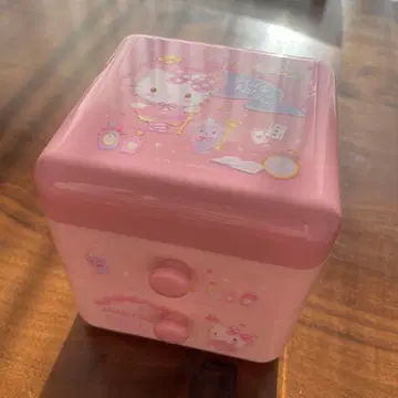 산리오 키티 케이스 보관 케이스 서랍