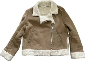 ANTIGULOTHEES 베이지 보아 자켓 L