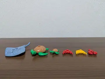 레고 LEGO 해양 생물 피규어 세트 6개