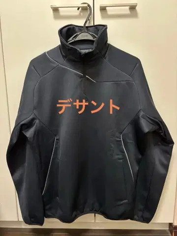 DESCENTE 플리스 L 네이비