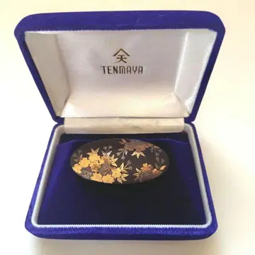 벚꽃 마키에풍 고급 재패니즈 모던 오비 고정 띠