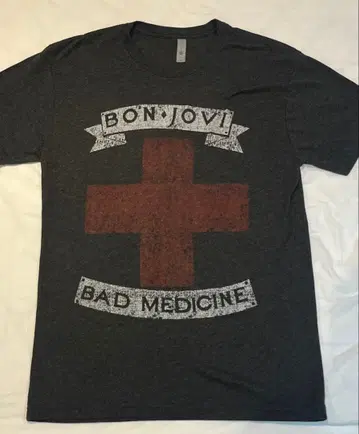 Bob Jovi 본 조비 티셔츠 Bad Medicine