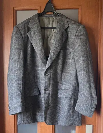 Leo Canter 그레이 테일러드 자켓