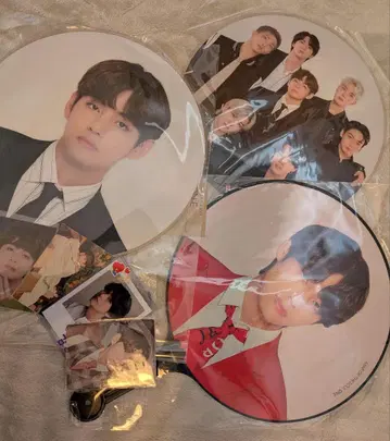 K-POP BTS V 부채 세트