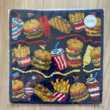 [ 새상품 ] 페이러 버거샵 손수건 네이비 당일 발송합니다!