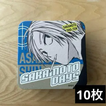 SAKAMOTO DAYS 아트 코스터 아사쿠라 신 10장 세트