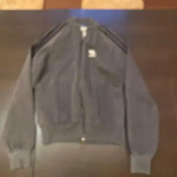 아디다스 오리지널 프렌치 테리 데님 전사 집업 자켓