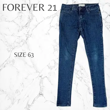 포에버 투웬티원 슬림 레그 효과 캐주얼 스키니 데님 S 상당