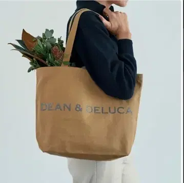 DEAN & DELUCA 카페오레 L 사이즈 토트백