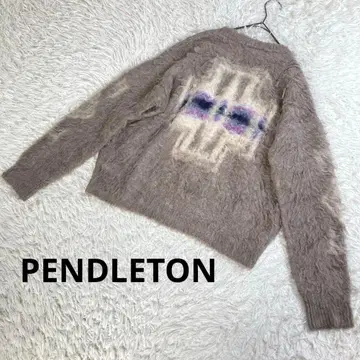 새상품급 PENDLETON 펜들턴 알파카 혼방 니트 긴팔 니트 F