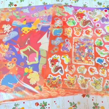 포켓몬 센터 히로시마 파일 씰 세트