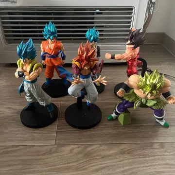 드래곤볼 피규어 blood of saiyans 묶음 판매