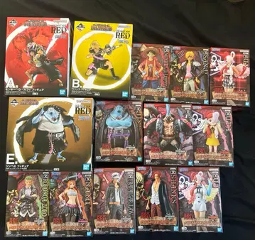 원피스 FILMRED 제일복권 피규어 묶음 판매