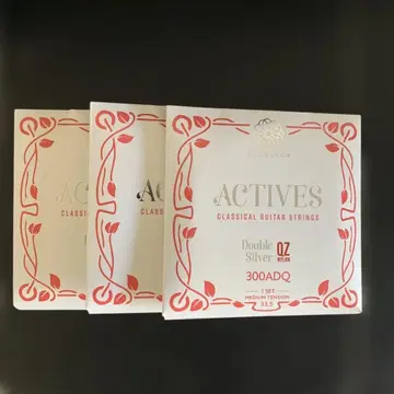 Knobloch ACTIVES 클래식 기타 줄 3세트