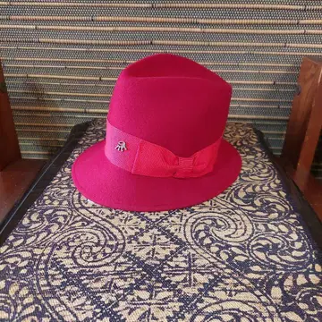 이아파피요네 구매 고급 모자 더 깊고 아름다운 빨간색 57 이탈리아제