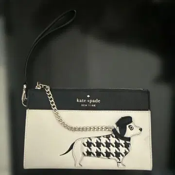 케이트 스페이드 강아지 모티브 장지갑