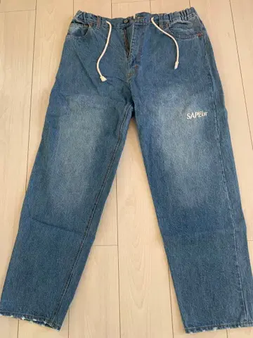 SAPEUR 데님 팬츠 LARGE