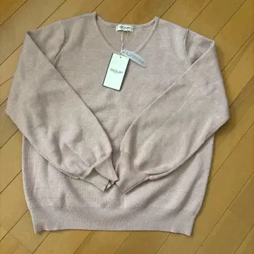 SOUP L 사이즈 V넥 스웨터