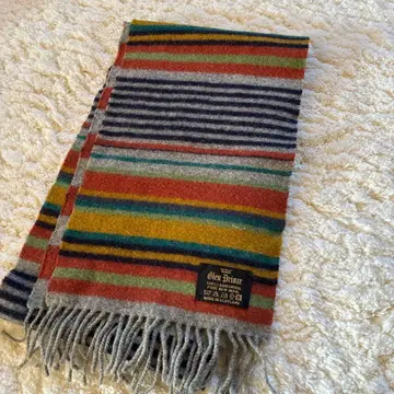 스코틀랜드제 Glen Prince 울 머플러 멀티 컬러