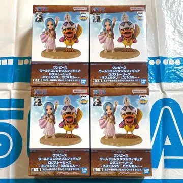 원피스 월드 컬렉터블 피규어 로그 스토리 비비 4세트