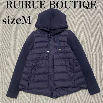 새상품급 루일 에 부티크 종이상자 니트 라이트 다운 자켓 M