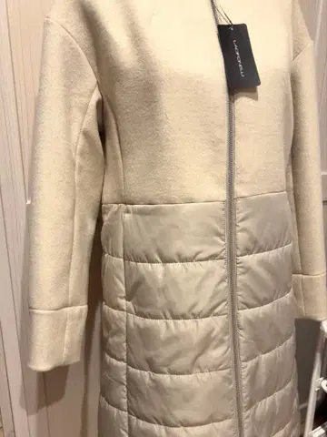 미사용 새상품 노카라 롱 코트 M