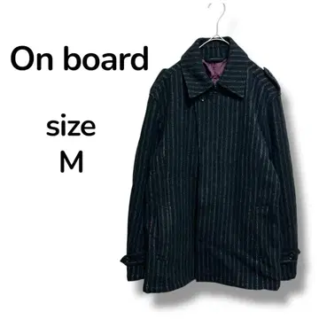 On board 온보드 자켓 체스터 코트 캐시미어 아우터