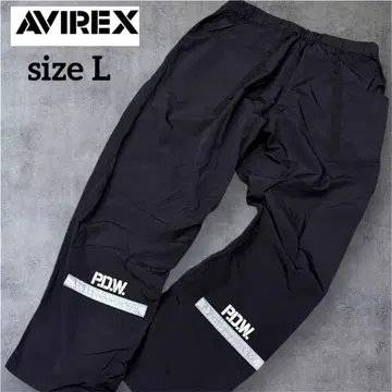 [ AVIREX ] PDW 시리즈 나일론 와이드 이지 팬츠 L