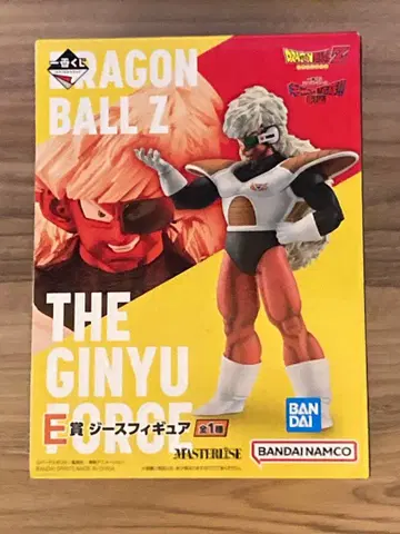 제일복권 드래곤볼 기뉴특전대!!래습 E상 지 피규어