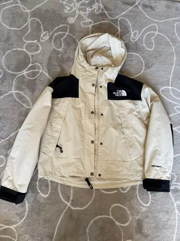 THE NORTH FACE 후드 부착 자켓 S 아이보리/블랙
