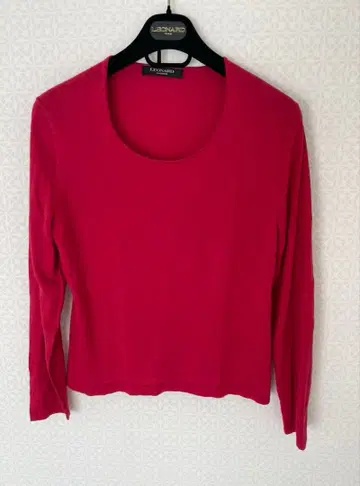 레오나르 상의 캐시미어 실크