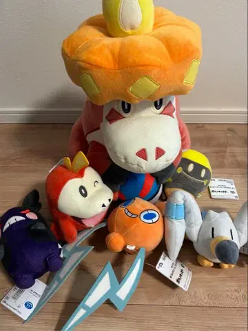 포켓몬스터 봉제 인형 묶음 판매 포켓몬 봉제 인형 묶음 판매 7점 세트